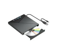 7 in 1 External Drive USB3.0 Burner CD DVD +/-RW Player with /TF Optical Drive for Windows