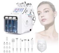 7 in 1 Facciale Idroelettrica Macchina Professionale,la Cura Della Pelle Idrofacciale Microdermabrasione Esfoliante Piccolo Apparecchio Di Bolle Eliminazione Rughe Dermabrasione