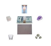 7 in 1 Feng Shui cinque elementi kit con antenati soldi e cartolina, onorare gli antenati, pregare per la ricchezza e buona fortuna
