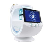7 in 1 Ossigeno Hydra Dermabrasion Beauty Skin Management System Smart Ice Blue Facial Machine, spruzzatore facciale professionale piccolo dispositivo a bolle