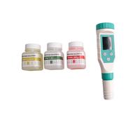 7 In 1 PH/Cloro Libero/ORP/EC/TDS/Sale/Temperatura PH Misuratore di Salinità per Piscine IP67 Impermeabile per Acquario