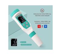 7 in 1 PH/Free Chlorine/ORP/EC/TDS/Salt/Temp PH Meter Swimming Pool Salinity Tester IP67 Waterproof for Aquarium