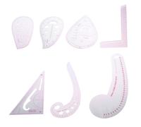 7 in 1 Righello di moda multiuso Set Design Pattern Making Righello per la