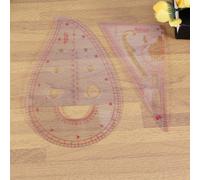 7 in 1 Righello di moda multiuso Set Design Pattern Making Righello per la