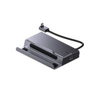 7 in 1 Type C Steam-Deck M.2 Docking Station Multi Port USB Flashing Drive Hub for Offices Home Study