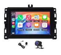 7 inch Android 14 Autoradio doppio DIN per Jeep Compass 2017-2020 Low End for Jeep Renegade 2018-2024 con Wireless Carplay Android Auto, 2+64G Touchscreen Car Radio Bluetooth EQ Backup Camera FM/RDS