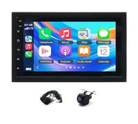 7 inch Android 14 Autoradio Navi per VW Passat Dasher Corsar 2000-2005, 4+64G Touchscreen Car Radio con Carplay Android Auto Bluetooth GPS-Navigation FM/RDS Backup Camera Mirror Link