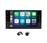7 inch Doppio Din Autoradio per Toyota RAV4 2001-2008con Wireless Carplay Android 14 GPS Navigation Head Unit for Scion tC Radio Upgrade Stereo Bluetooth AHD Backup Camera FM/RDS SWC 2+64G