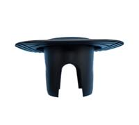 7-inch Garden Sprinkler Head Protector - PVC quick-connect sprinkler head cover, easy to install, suitable for lawn gardens and public landscaping. (10, black)