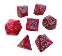 7 Intrattenimento Per Feste Gioco Famiglie Giocattolo Educativo Acrilico Dadi Trasparente D4 D 6 D 10 Numero Impostato Da Gioco Le Feste