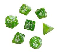 7 Intrattenimento Per Feste Gioco Famiglie Giocattolo Educativo Acrilico Dadi Trasparente D4 D 6 D 10 Numero Impostato Da Gioco Le Feste