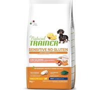 7 Kg Natural Trainer Sensitive Cane Mini Adult Salmone Senza Glutine