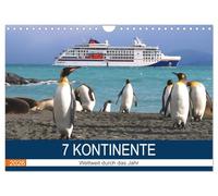 7 Kontinente - Weltweit durch das Jahr (Wandkalender 2026 DIN A4 quer), CALVENDO Monatskalender: Monatskalender mit magischen Sehnsuchtsbildern