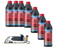 7 L Liqui Moly Olio Cambio 8100 PURFLUX per Mercedes B-Klasse W246 W247