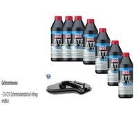 7 L Liqui Moly Top Tec Atf 1600 Vaico Filtro Olio Trasmissione per Jeep Gran