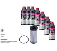 7 L Liqui Moly Top Tec Atf 1850 Denckermann Filtro Olio Trasmissione per Seat