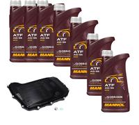 7 L MANNOL ATF AG55 FEBI Filtro Olio Cambio Per Audi A6 Avant 3.0 50 TDI Mild