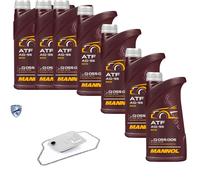 7 L MANNOL ATF AG55 VAICO Filtro Olio Cambio Per Audi A8 4.2 Quattro S8