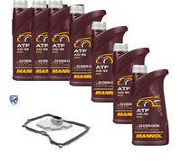7 L MANNOL ATF AG55 VAICO Filtro Olio Cambio Per MINI Mini Cabriolet Cooper S