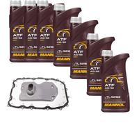 7 L MANNOL ATF DENCKERMANN Filtro Olio Cambio Per Audi Q7 3.0 TDI Quattro 4.2