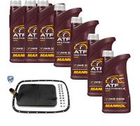 7 L mannol Atf Multivehicle Jws Vaico Filtro Olio Trasmissione per BMW X5 3.0d
