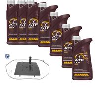 7 L MANNOL ATF ULV VAICO Filtro Olio Cambio Per BMW X1 xDrive18d sDrive18d 1er