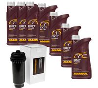 7 L MANNOL DCT Fluid Per Filtro Olio Cambio Ford Kuga I 2.0 TDCi 4x4 Volvo