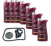 7 L MANNOL Dexron II Trasmissione Mann Filtro Olio per Audi 80 1.6 1.8 Coupé