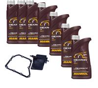 7 L MANNOL Dexron VI DENCKERMANN Filtro Olio Cambio Per Opel Saab YS3F 1.8 T 2.0
