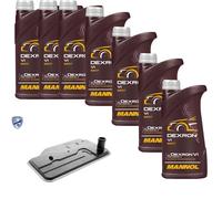 7 L MANNOL Dexron VI VAICO Filtro Olio Cambio Per Mercedes-Benz S204 C 220 CDI