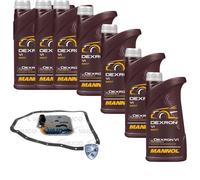 7 L mannol Dexron VI Vaico Filtro Olio Trasmissione per Kia Sa 1.1 Ja 1.0 1.2