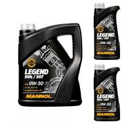 7 L MANNOL Legend 504/507 0W-30 olio motore per Acea C3 MB 229.51 BMW