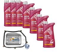 7. L mannol Olio Idraulico Atf AG55 Vaico Filtro Trasmissione per Audi A4 1.6