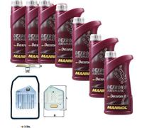 7 L mannol Trasmissione Dexron II Mahle Filtro Olio per BMW 5er 525i 7er