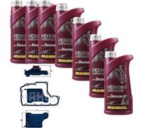 7 L MANNOL Trasmissione Dexron II Mahle Filtro Olio per Opel Astra G Cc 1.6