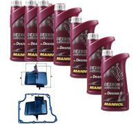 7 L MANNOL Trasmissione Dexron II Mahle Filtro Olio per Opel Zafira A 1.8