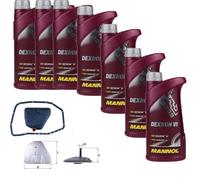 7 L MANNOL Trasmissione Dexron VI Mahle Filtro Olio per Audi 8K5 B8 3.0 Tdi