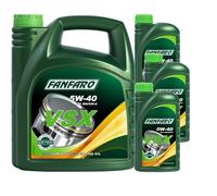 7 Litri FANFARO VSX 5W-40 ACEA A3/B4 API SN/CH-4 JASO MA2 Olio Motore