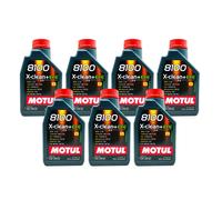 7 LITRI Motul 8100 X Clean+ EFE 0W30 Olio Motore VW 504 507 00 Bmw LL04 07MO34