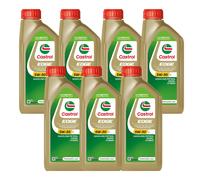 7 LITRI OLIO CASTROL 5W30 LL ACEA C3 EDGE TITANIUM FST LONG LIFE III 3 BMW MB