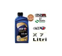 7 Litri Olio-Lubrificante Elf 5w30 Evolution R-Tech Fe Lt.1