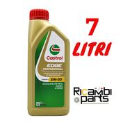 7 LITRI OLIO MOTORE CASTROL EDGE 5W30 PROF. LONG LIFE III C3 LL03 50400 50700