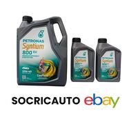 7 Litri Olio Motore Per Auto Petronas Syntium 800 Eu 10w40 Semi Synthetic