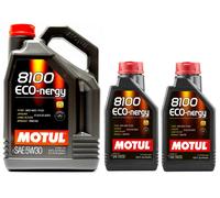 7 Litri Olio Motul 8100 ECO ENERGY 5W30 A5 B5 Sintetico Ford WSS M2C 913D Dpf