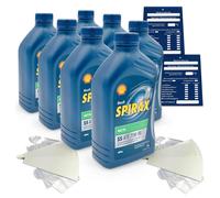 7 Litri Originale Shell Spirax S5 ATE 75W-90 Olio Gear 5011987176249 GL-4 GL-5