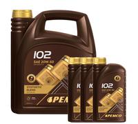 7 Litri PEMCO 102 SAE 20W-50 OLIO MOTORE API SL/CF