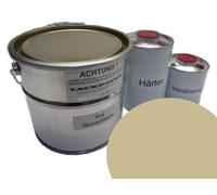 7 Litri Set 2K Vernice Auto Idoneo per VW R114 Avorio Non Trasparente Tuning Tra