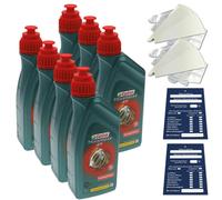 7 Litro Castrol Transmax Atf Dx III Multivehicle Automatico Cambio 236.9 Set