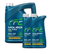 7 Litro MANNOL Molibden Ultra 5W-30 olio motore 7916 Api Sq Acea C2 C3 GM Dexos