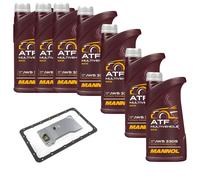 7 Litro MANNOL Trasmissione Atf Jws Filtro Olio per Jeep Cherokee 4.0i 4x4
